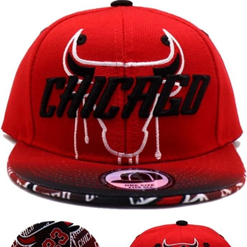 Chicago Premium Youth Drip Snapback Hat